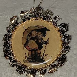 Hummel Gold Christmas Ornament